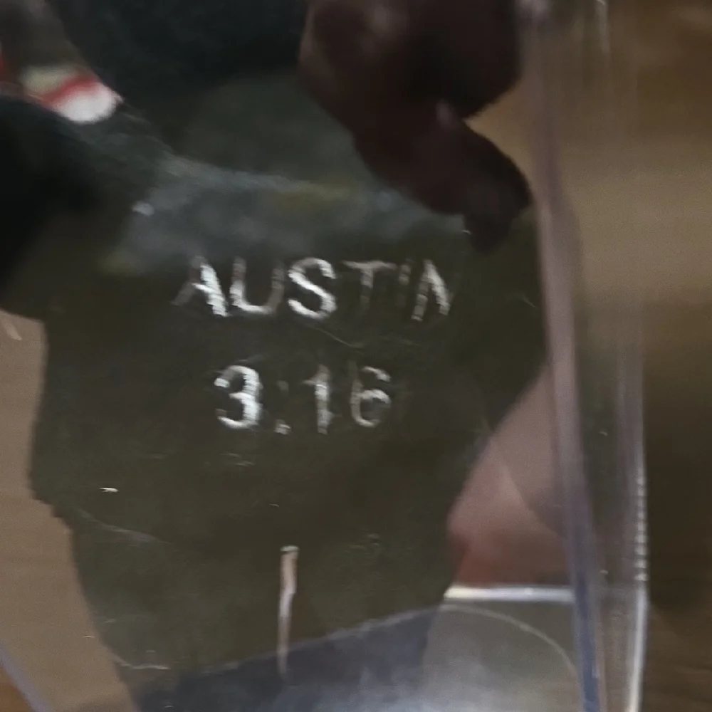 Stone Cold Steve Austin VINTAGE wretling Bear In Cube